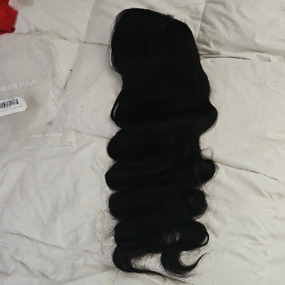 26" Human Hair Wig